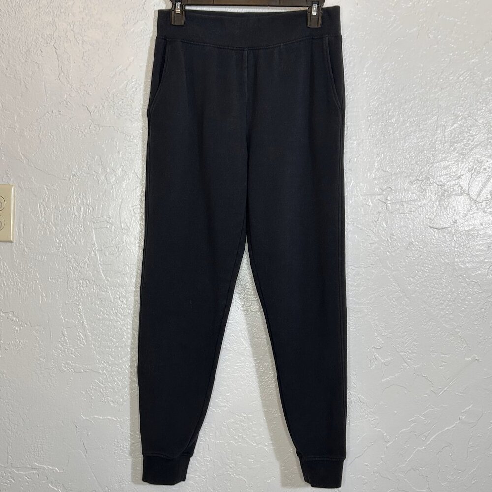 Knix Joggers Pants Cotton/Modal Blend Stretch Black Women's Size Small